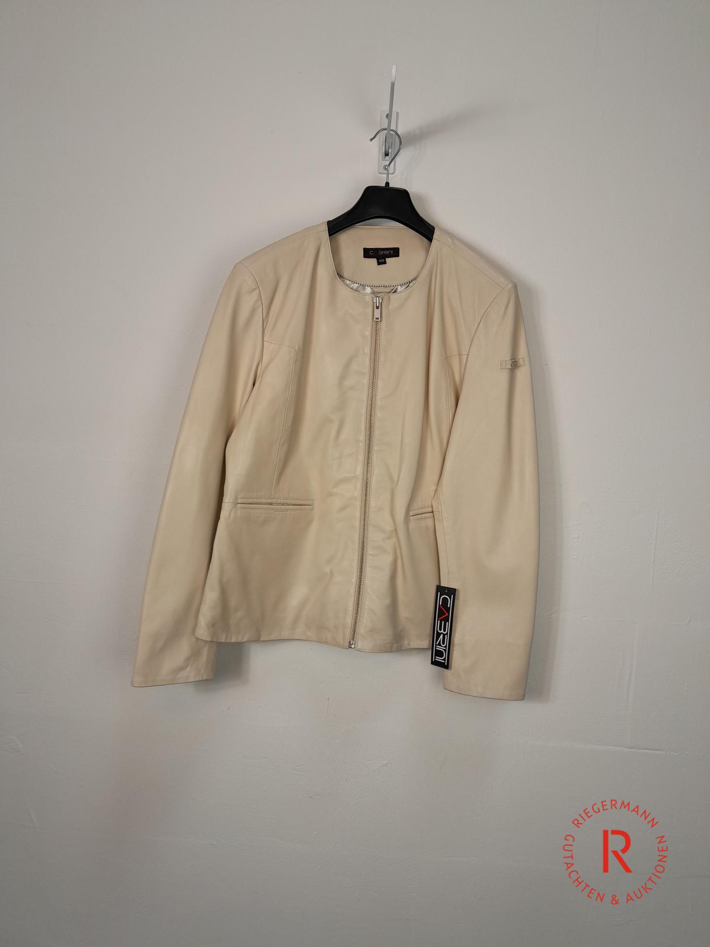 DAMEN LEDERJACKE GRÖSSE 50